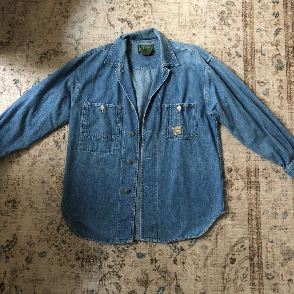 Vintage Ralph Lauren Denim Shacket